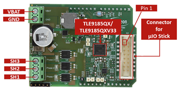 机械图纸 - Infineon Technologies SHIELD_TLE9185 评估板